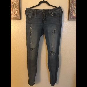 American Eagle ripped jeans